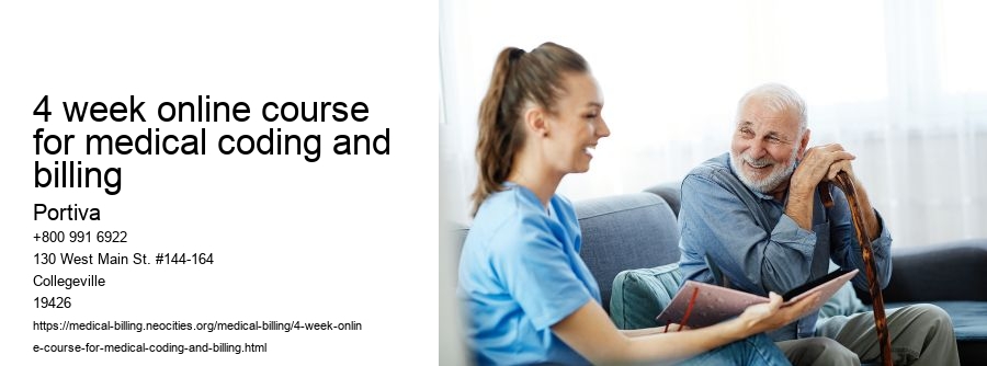 4 week online course for medical coding and billing